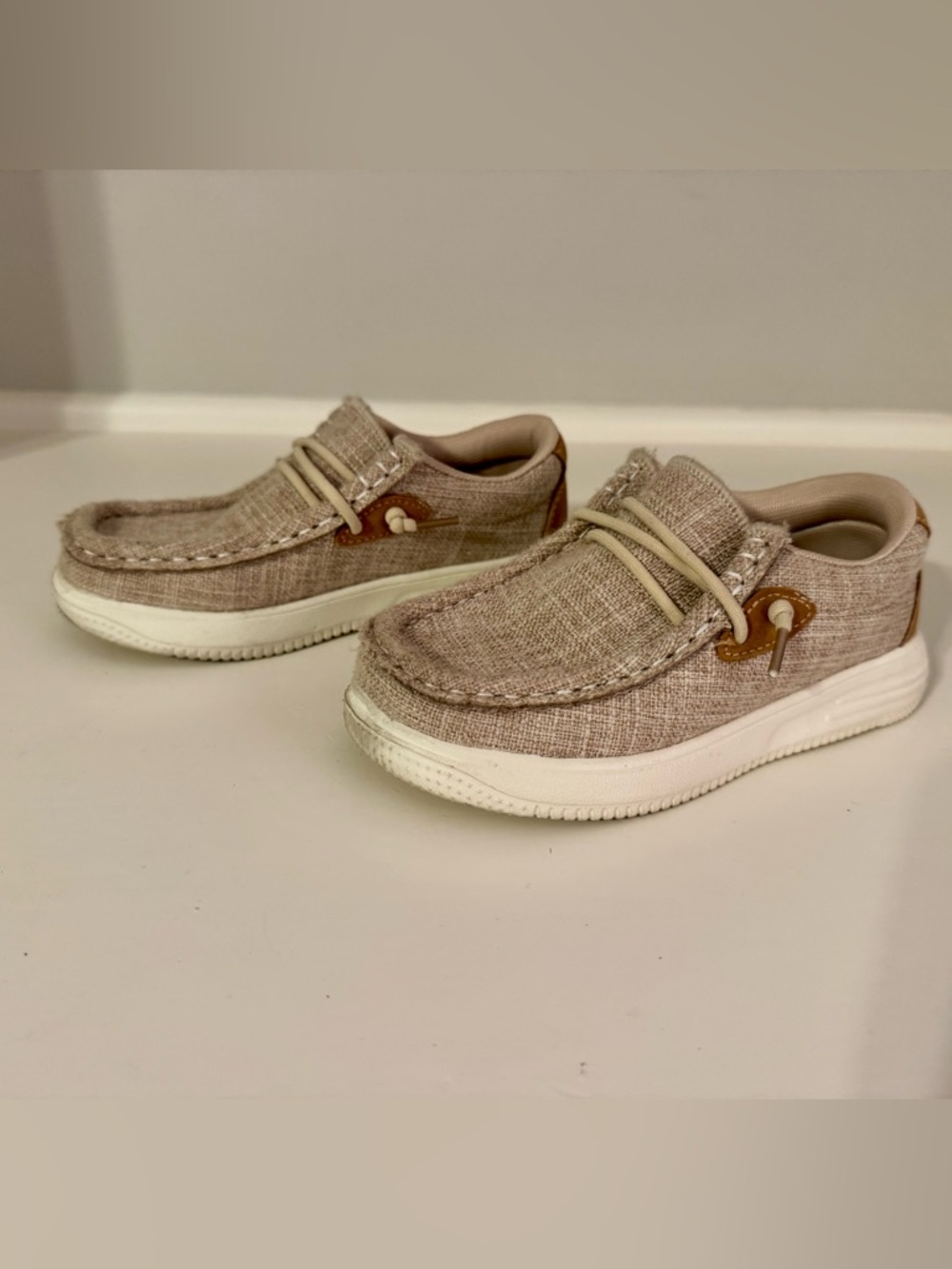 Cat & Jack Beige/Tan Casual Slip-On Sneakers for Kids